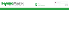 Desktop Screenshot of hygromatik.com